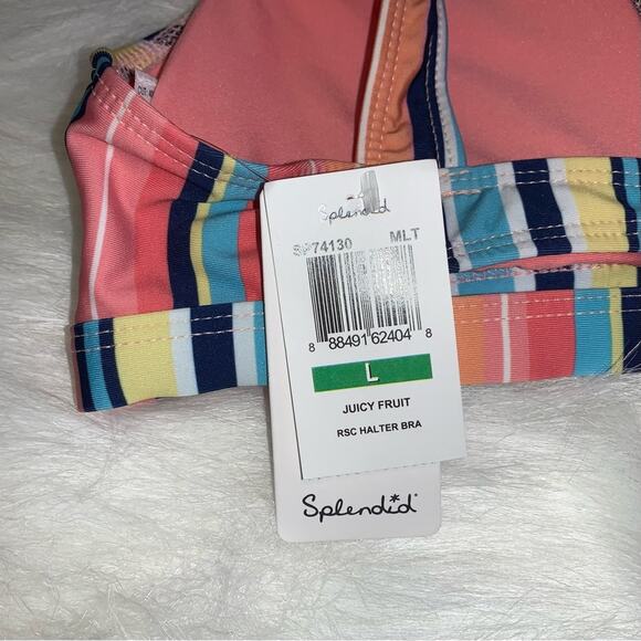 Splendid Women's Standard Juicy Fruit RSC Halter- Size Large - Picture 5 of 5